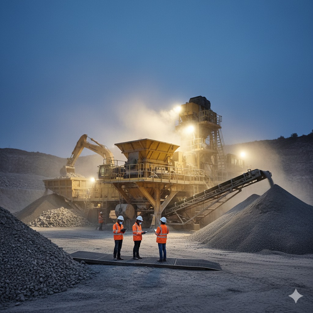 Crushing of Aggregates